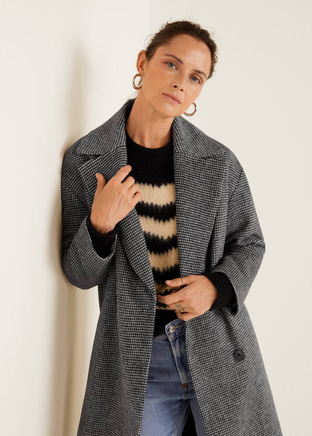abrigo chaqueta lana mujer abrigo chaqueta lana mujer