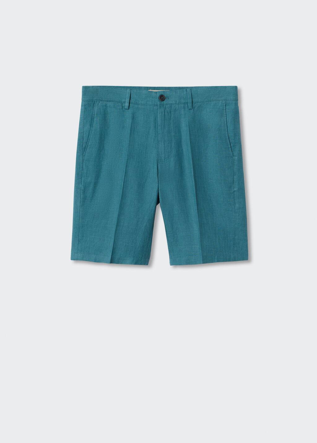Mango 100 linen shorts 37000567 52