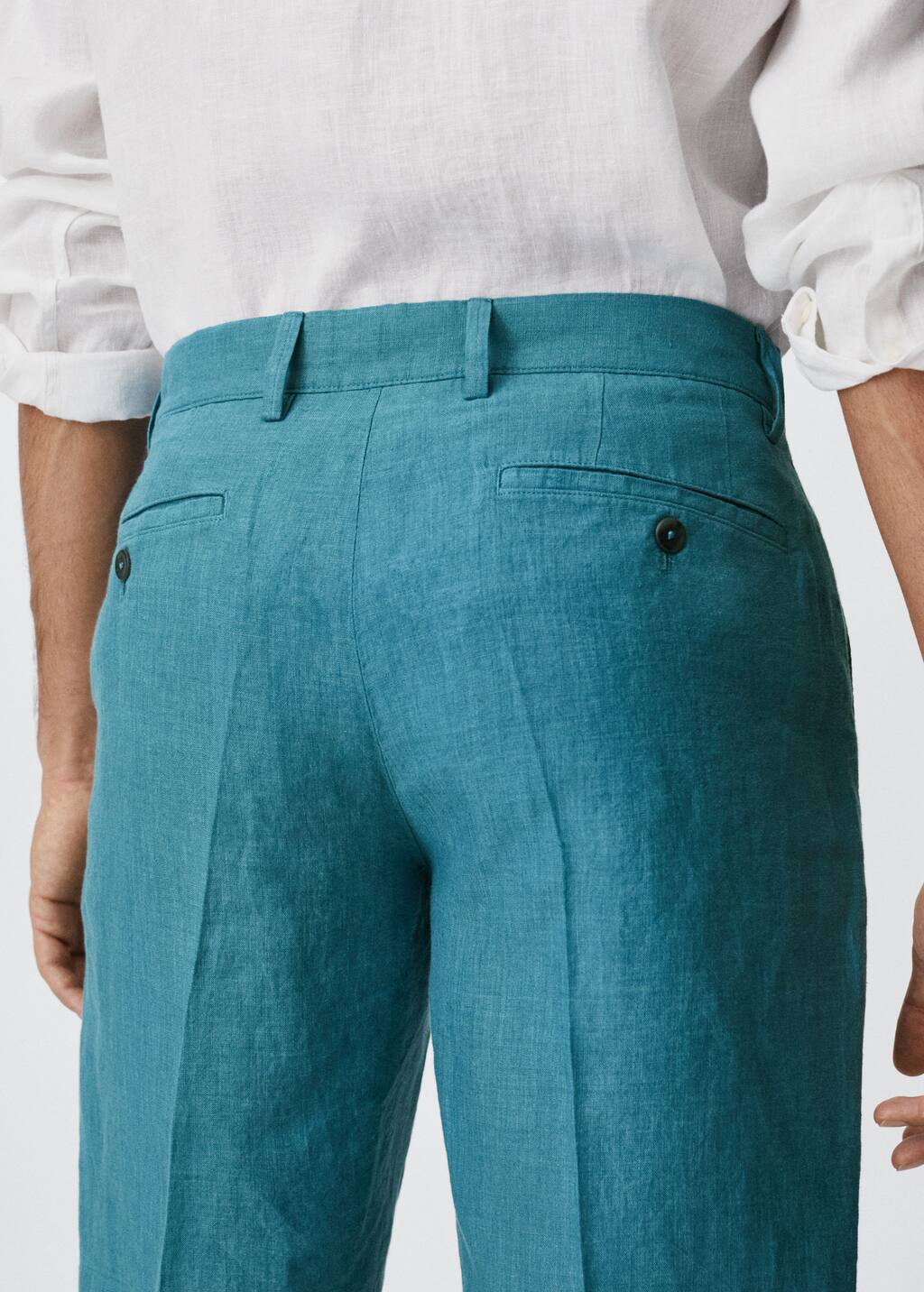 Mango 100 linen shorts 37000567 52