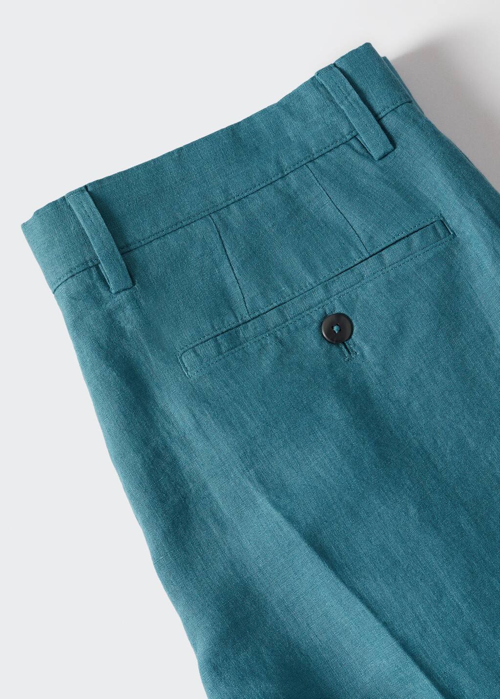 Mango 100 linen shorts 37000567 52