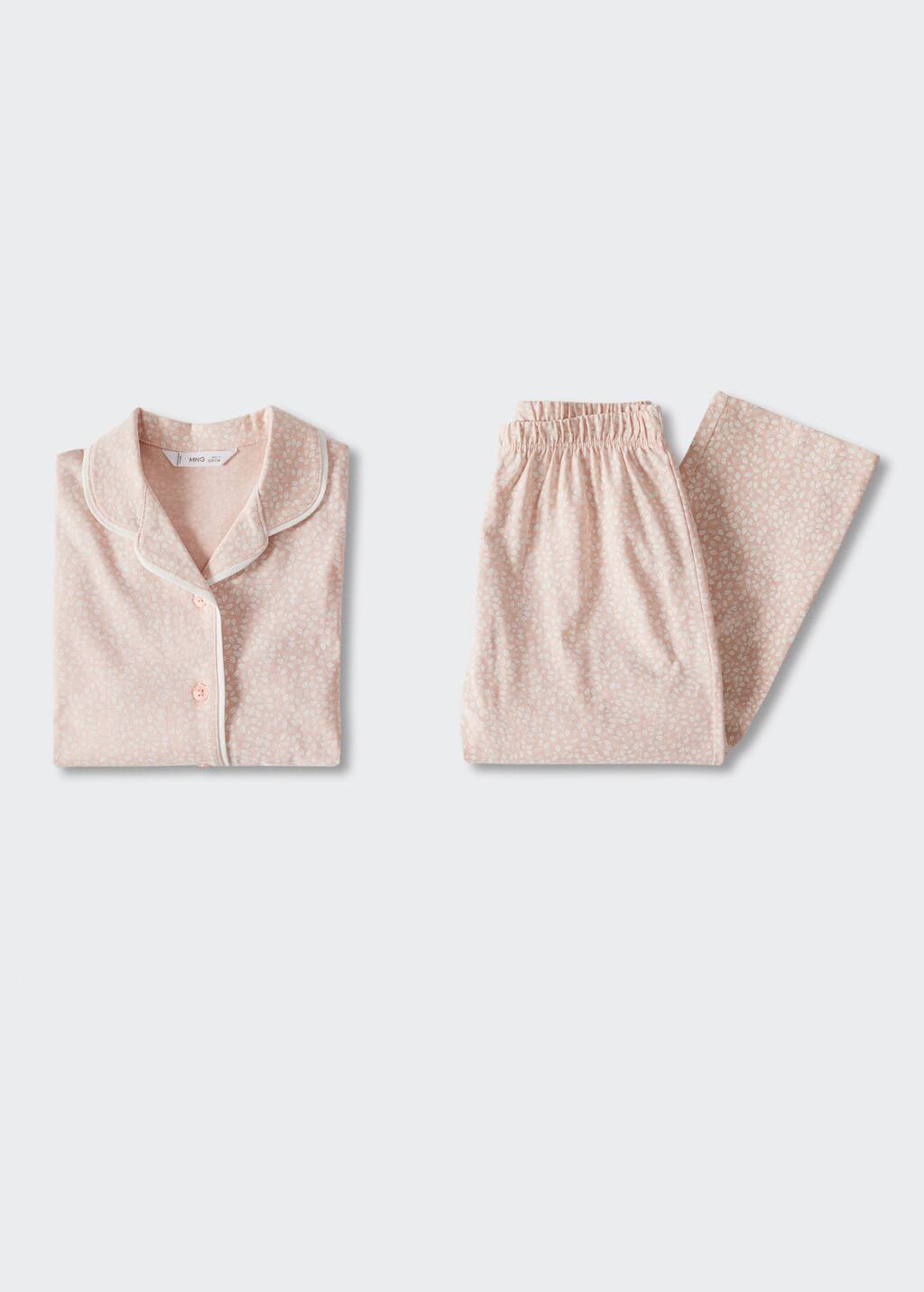 Mango Printed long pyjamas 37001262 85