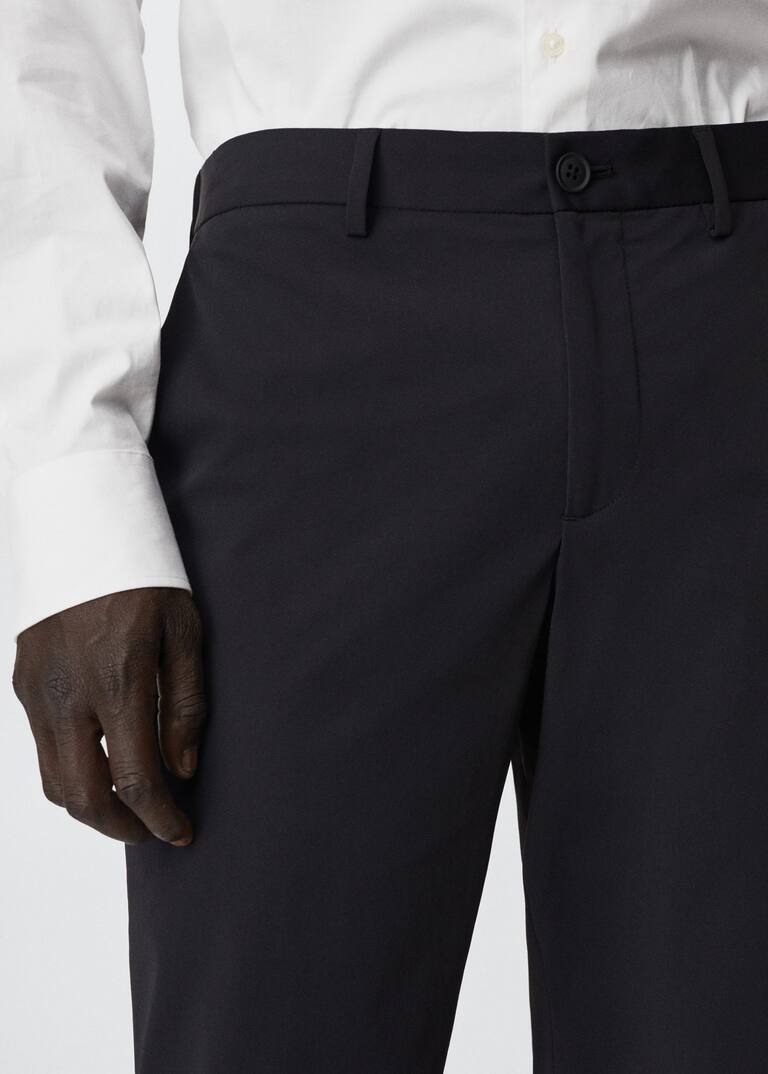 Slimfit stretch suit pants Men MANGO OUTLET USA