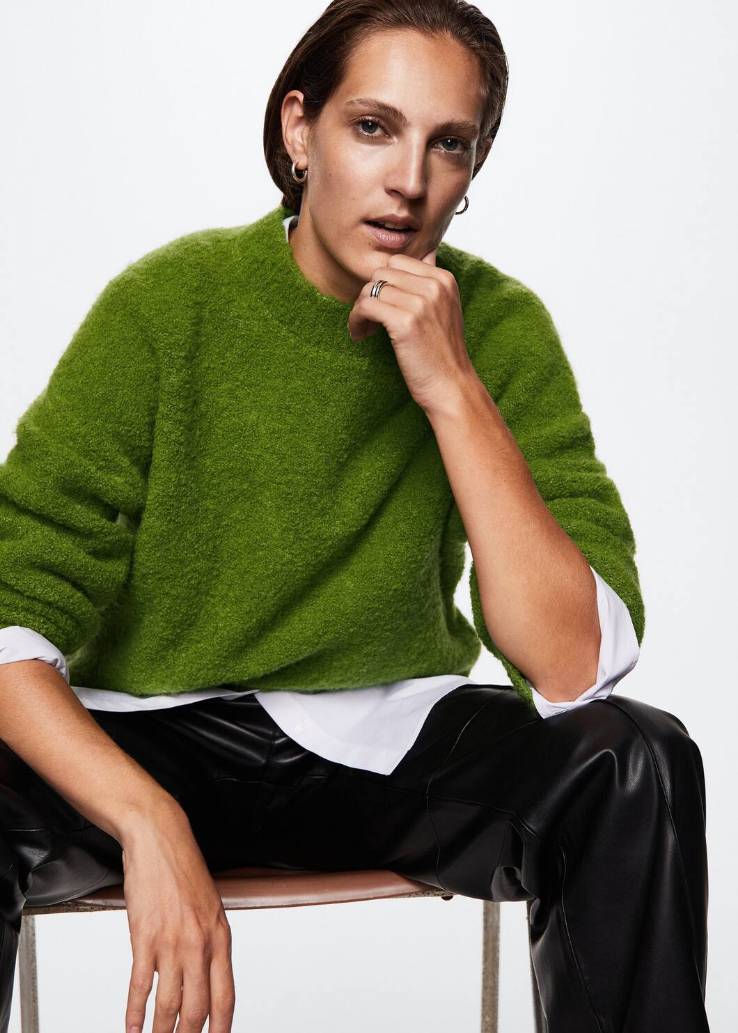 Bouclé sweater - Details of the article 2