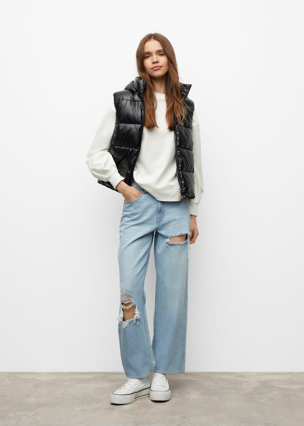 Mango Quilted vest 37013760 99