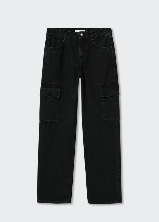Pocket cargo jeans Women MANGO OUTLET USA