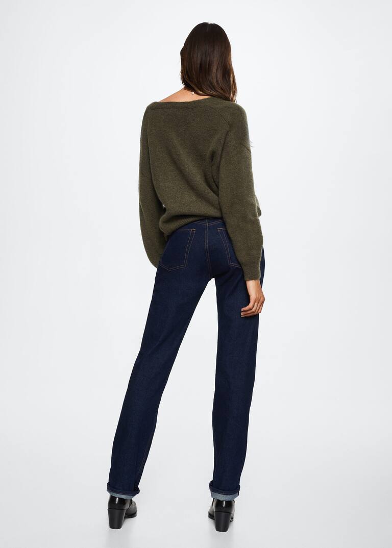 Button knit cardigan Women Mango USA