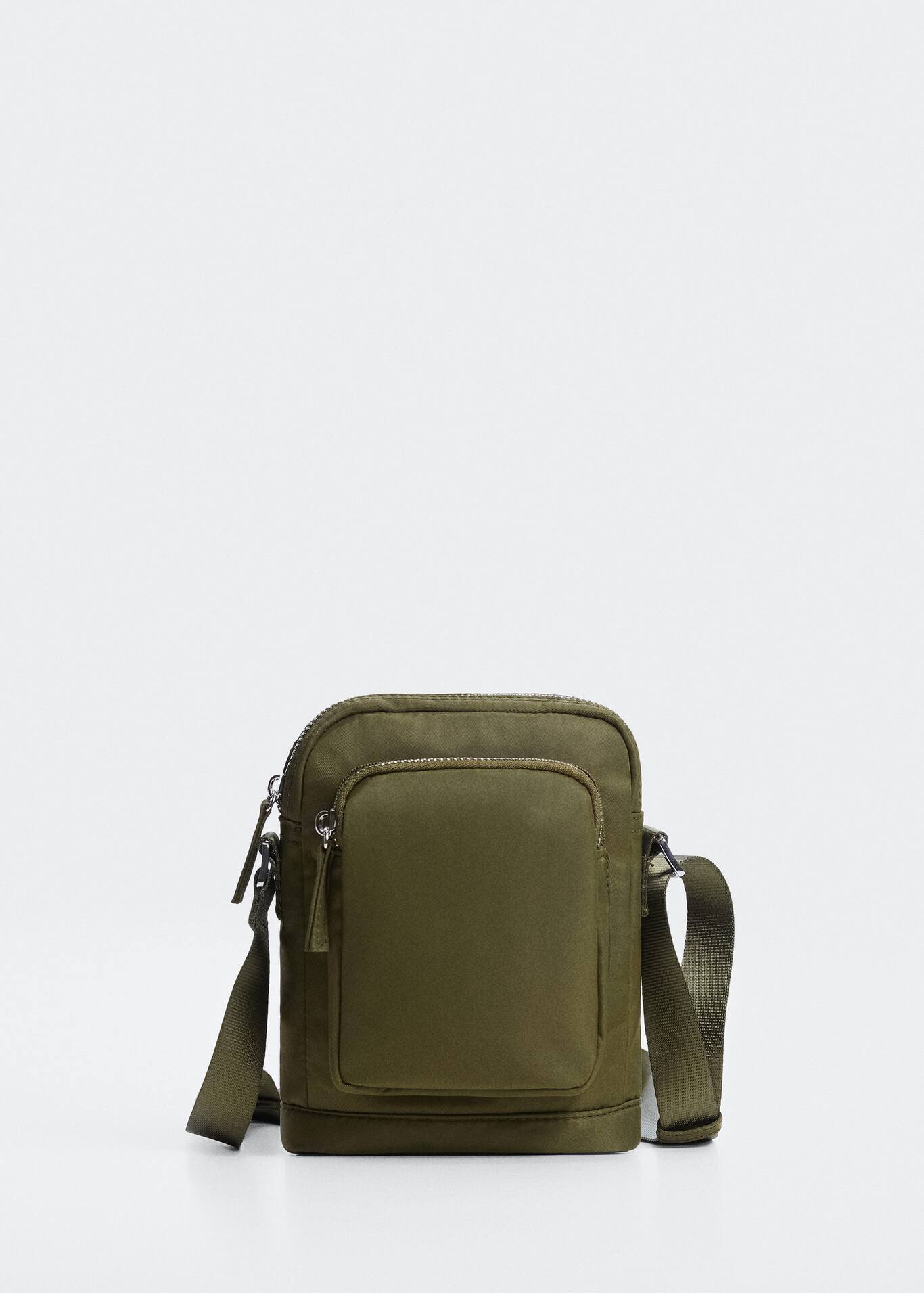 Nylon crossbody bag Men MANGO OUTLET USA