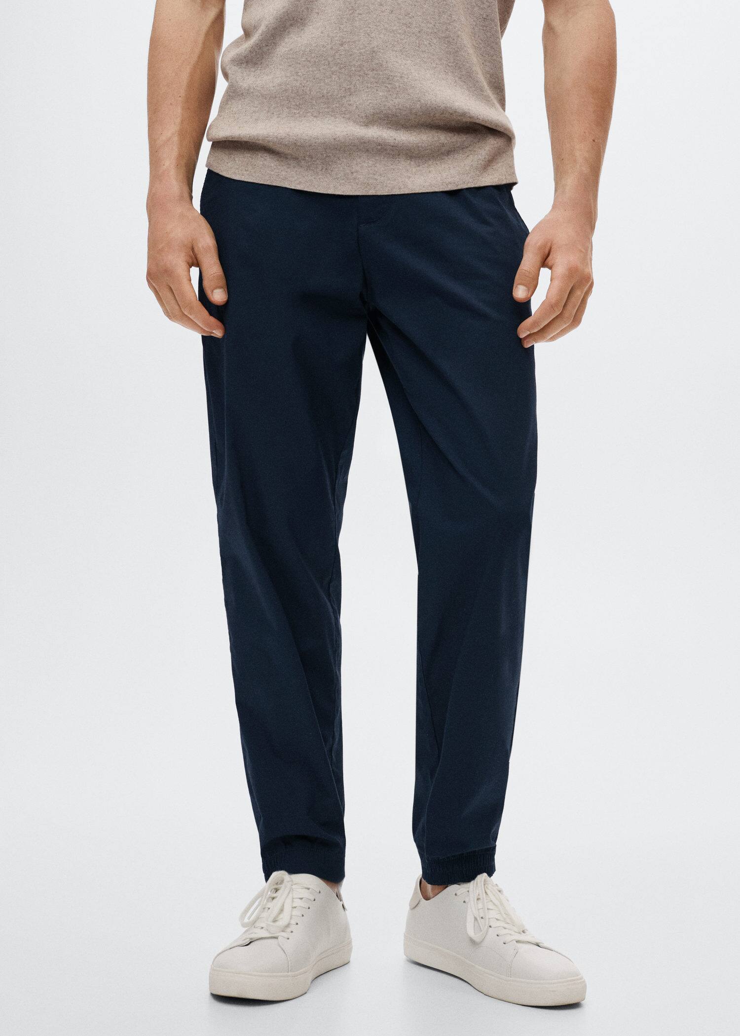 Pantalon jogger coton - Plan moyen