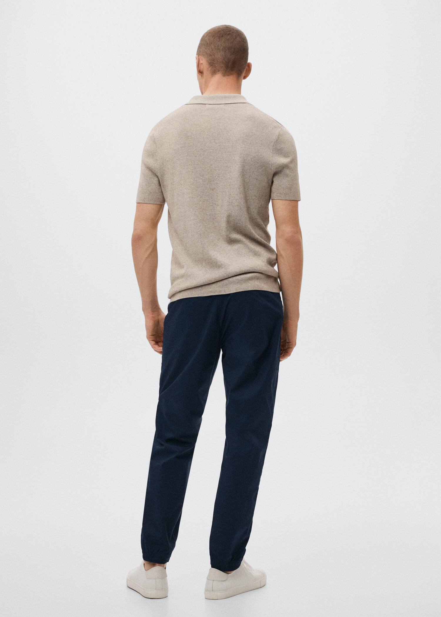 Pantalon jogger coton - Verso de l’article