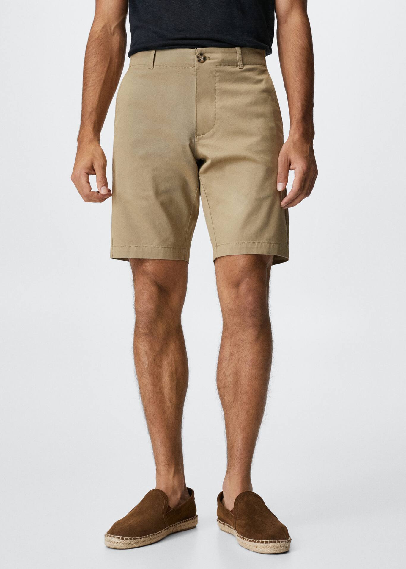 Chino bermuda shorts Man MANGO OUTLET Greece