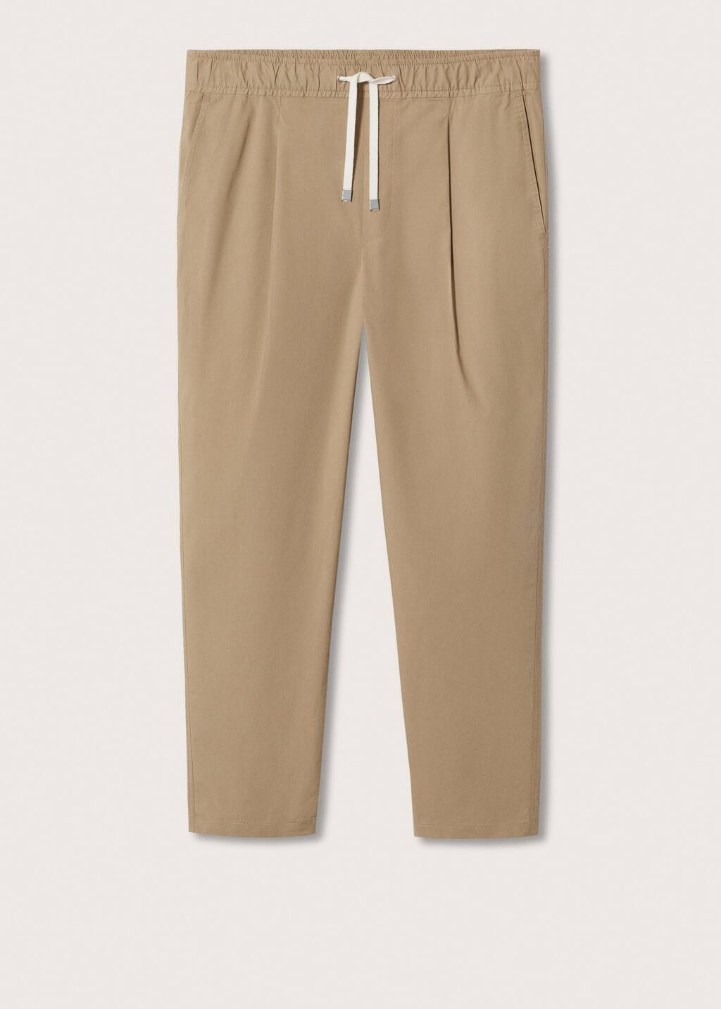 Mango Cotton joggerstyle trousers 37040564 08