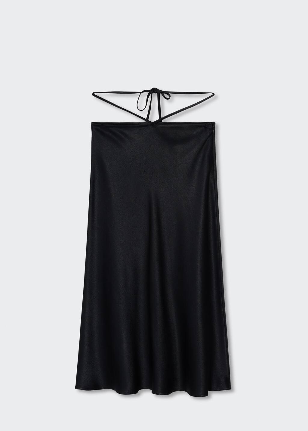 Mango Satin wrap skirt 37041303 99