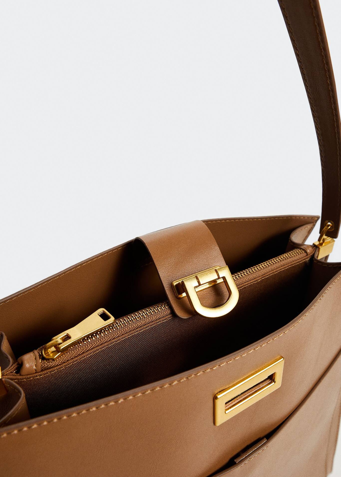 Short strap square bag Women MANGO OUTLET USA