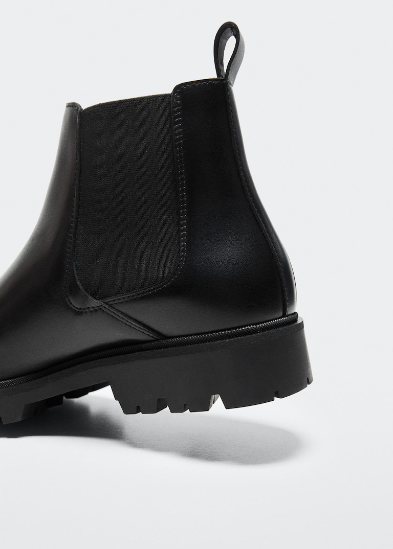Track sole chelsea boots - Men | Mango Man USA
