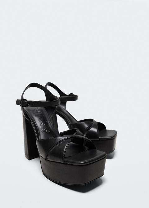 ankle cuff sandals mango