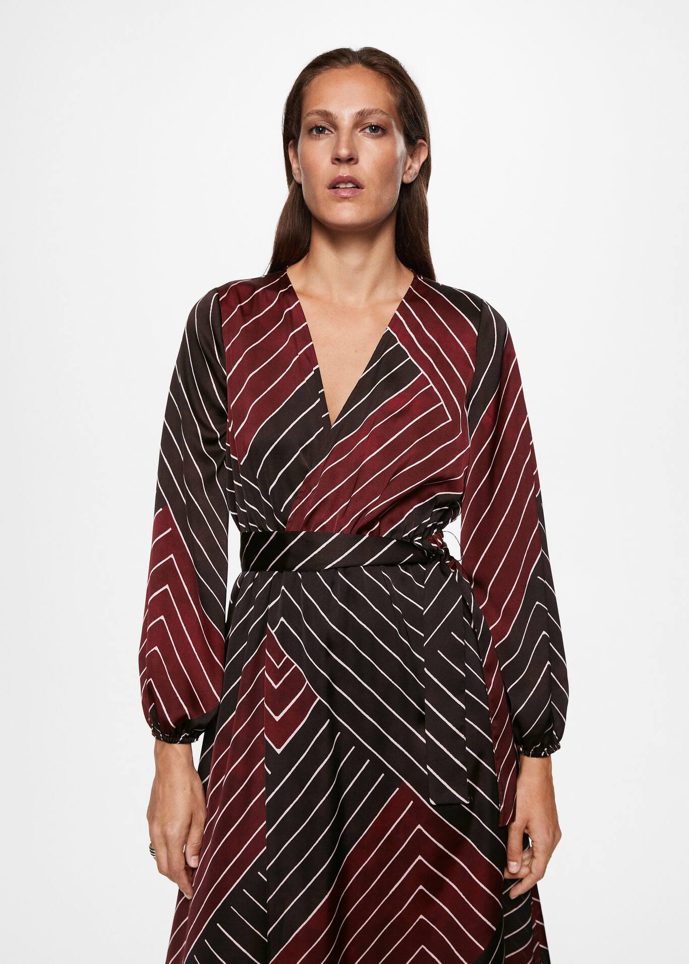 robe bleu electrique mango