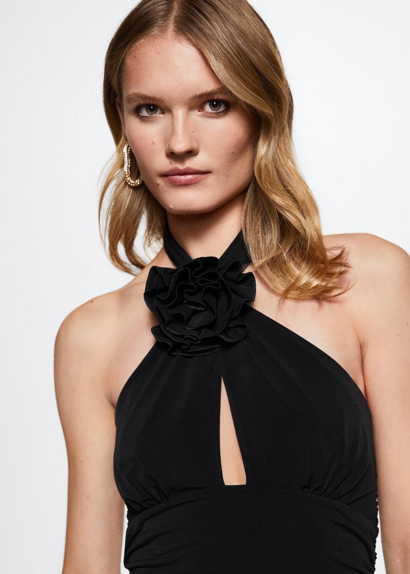 Femme Mango Robe Midi ImprimÃ©e Mango Robe Fleurie Mango