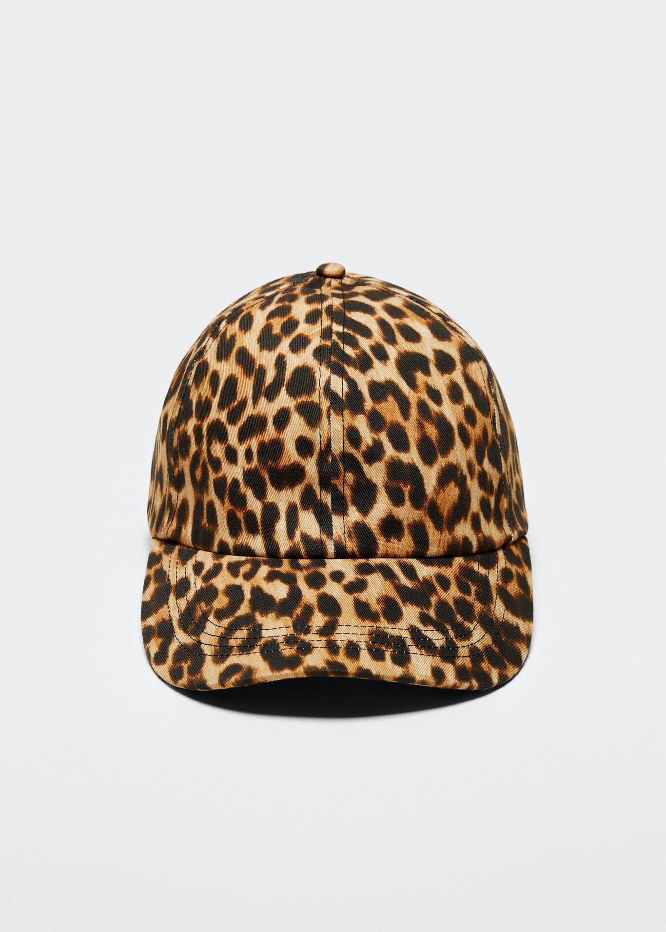 Animalprint cap Woman MANGO OUTLET Greece