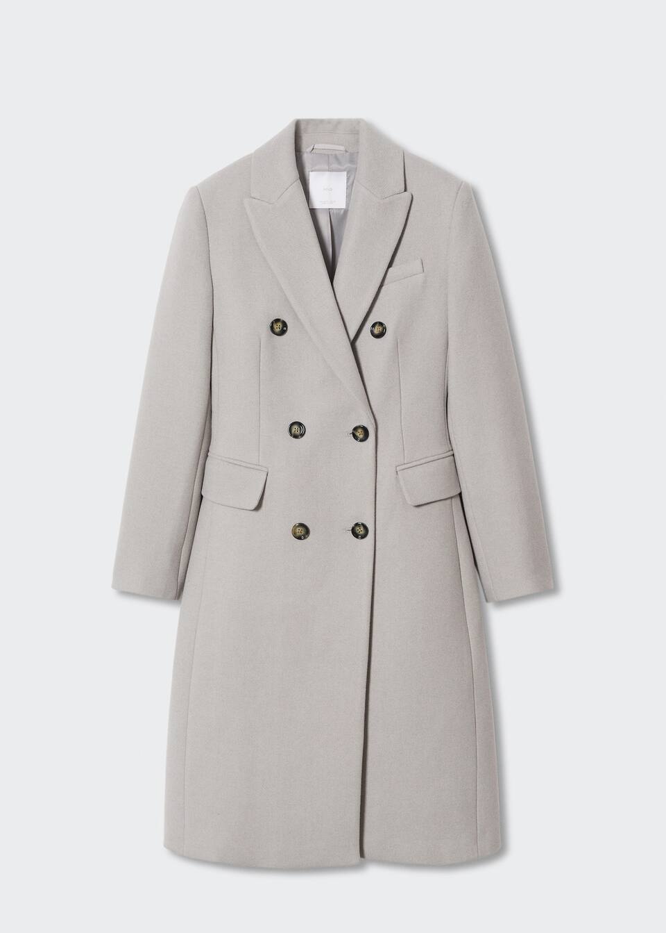 Tailored wool coat Women MANGO OUTLET USA