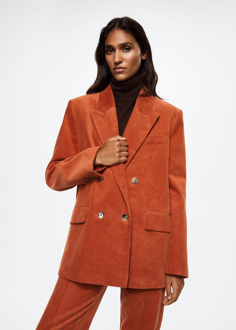 Blazer Velours Femme Mango Veste Velour Femme Mango