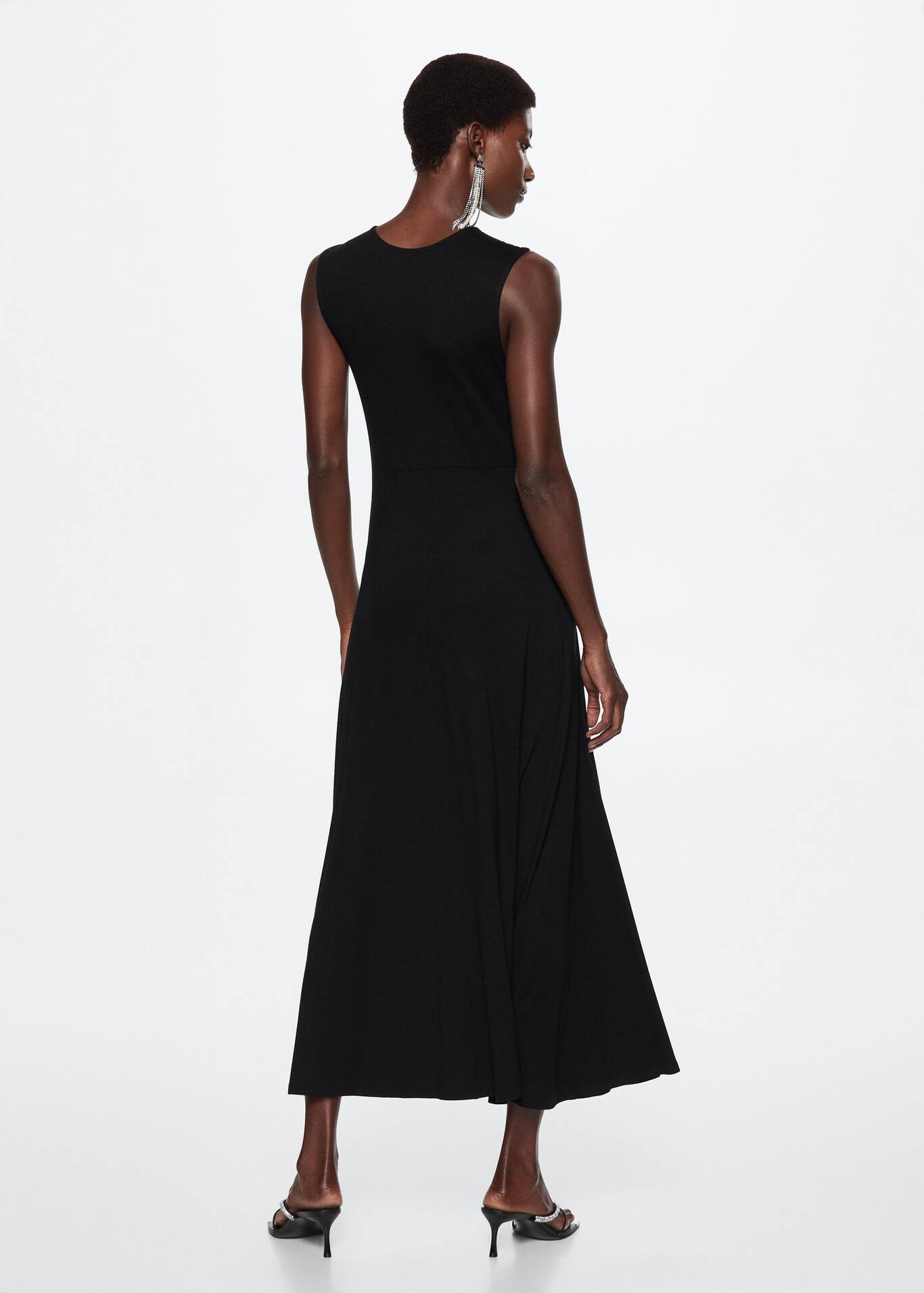 Robe maille drap?�e - Femme | MANGO OUTLET France