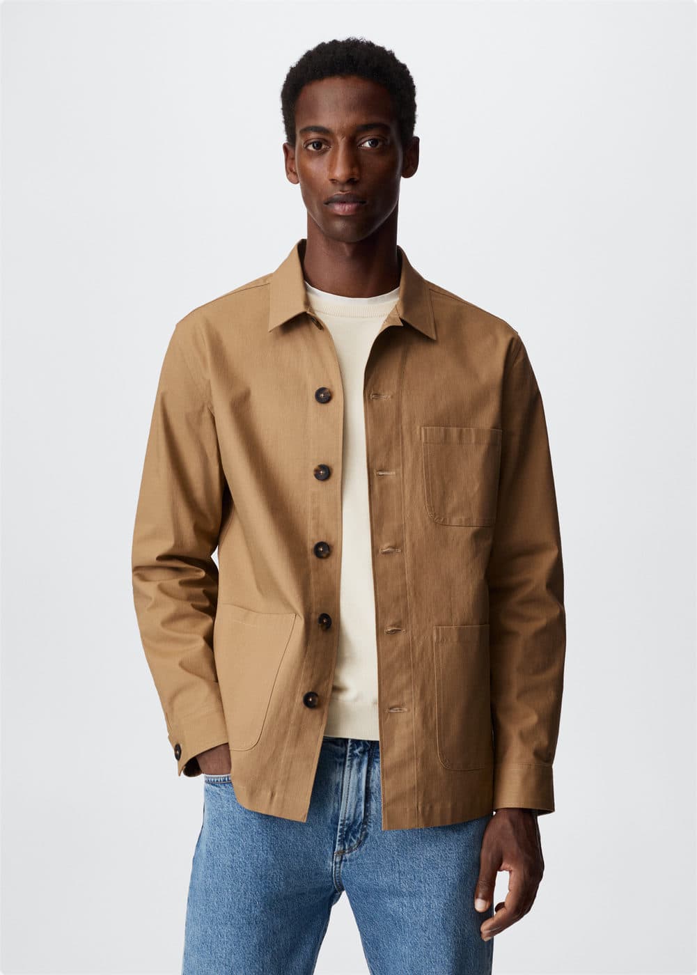 mens overshirt next