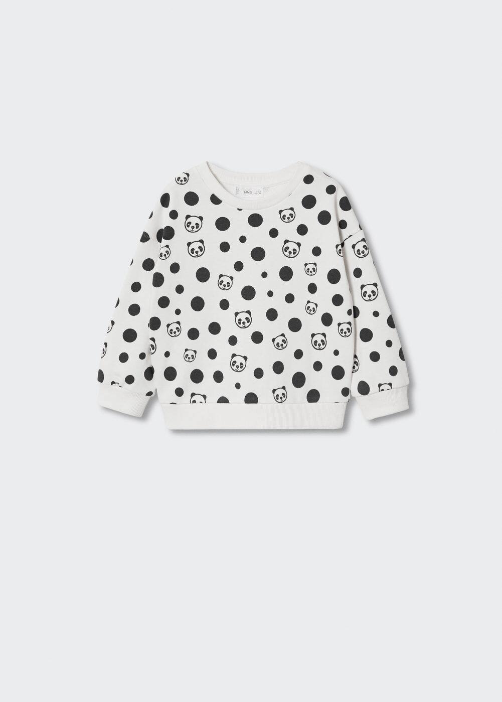Polka dot sweatshirt Clearance