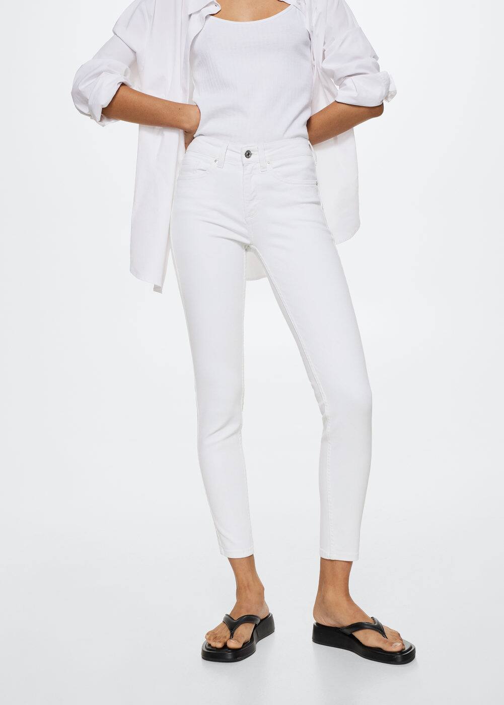 Skinny push-up jeans -  Woman | Mango Canada