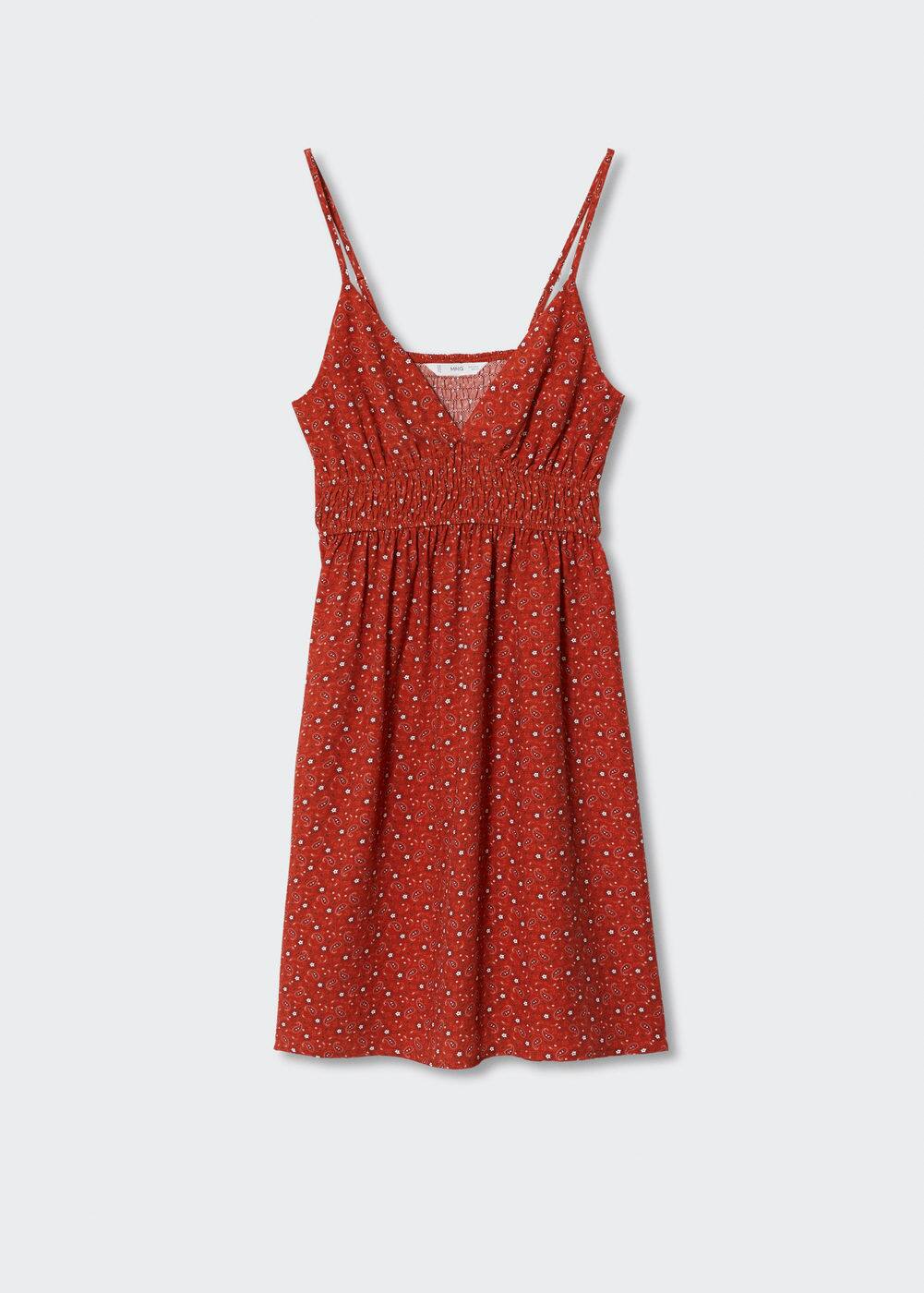 Robe fluide imprimée - Fille | Mango Teen Congo