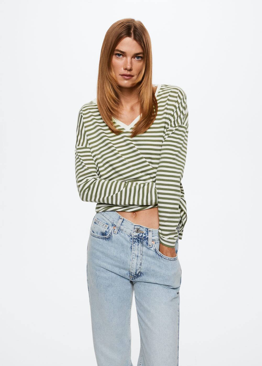 100 cotton tshirt Woman MNG Australia