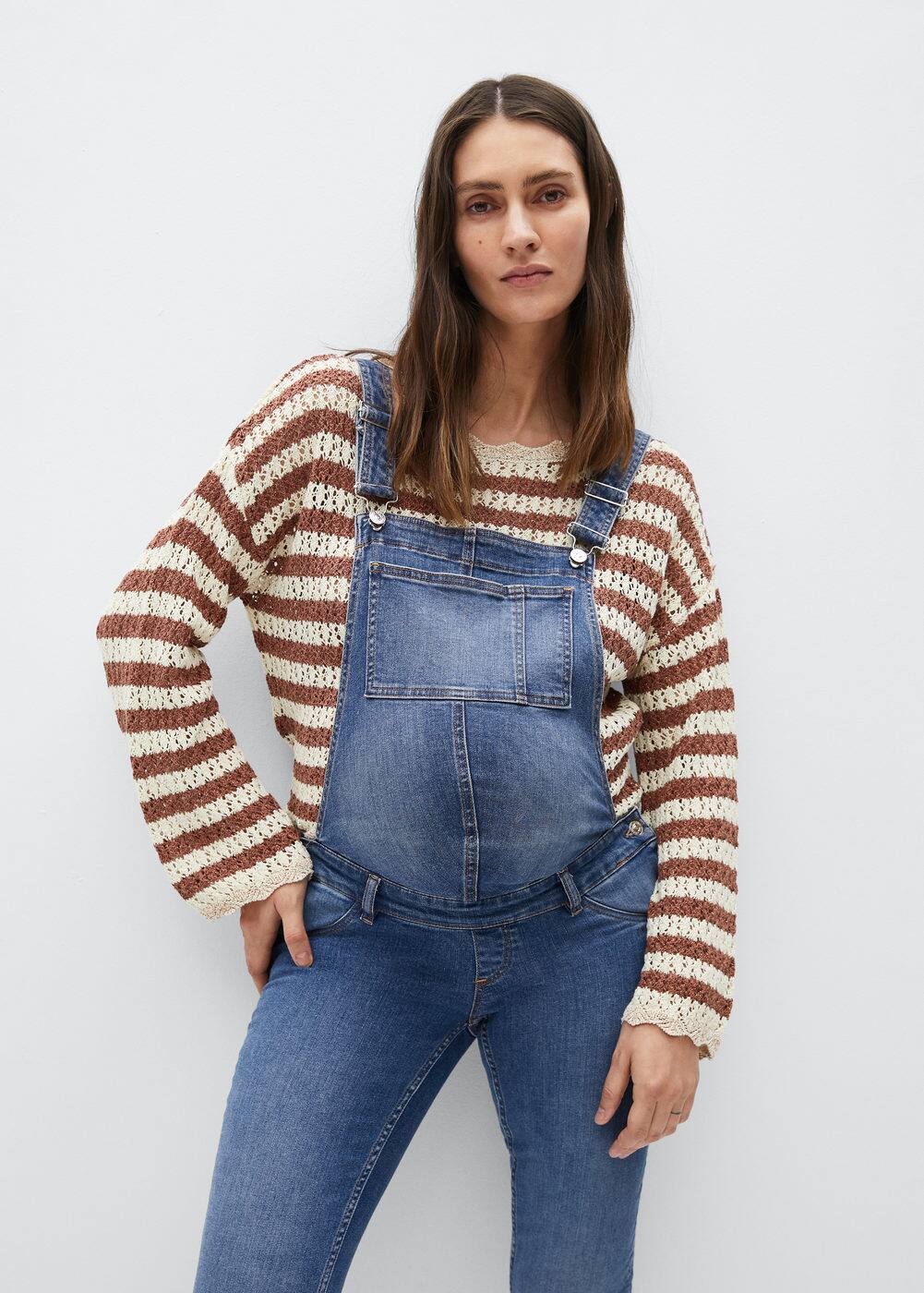 Maternity dungaree Woman Mango India