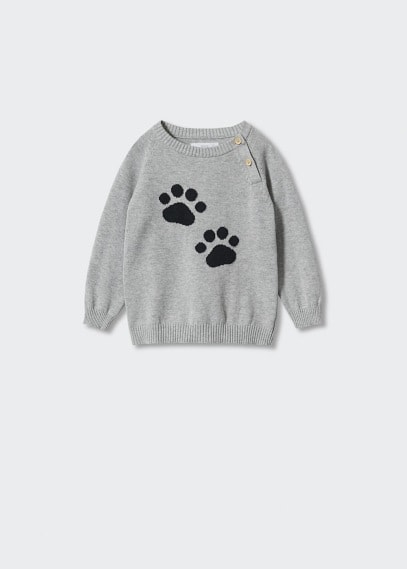 Pullover cotone stampato