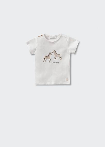 Maglietta cotone disegno