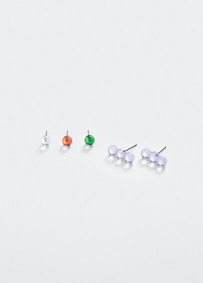 Pack orecchini cristalli