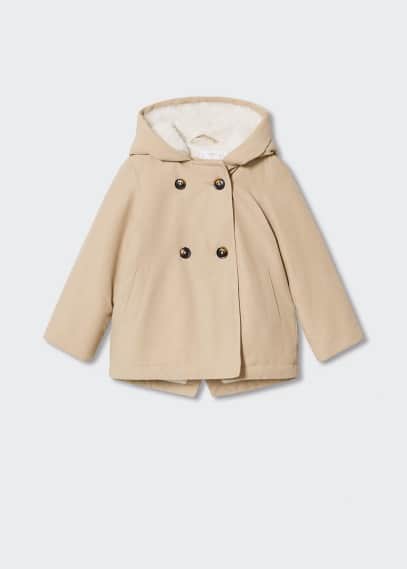 Cappotto pelliccia cappuccio