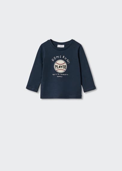 Maglietta maniche lunghe ricamo