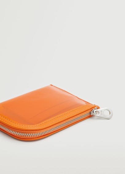 Portacarte trasparente