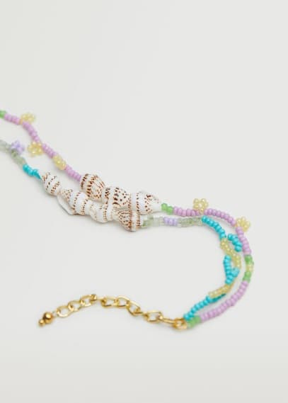 Bracciale perline conchiglia