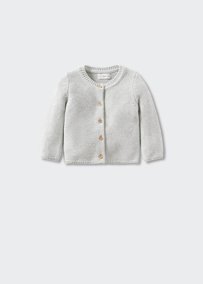 Cardigan punto rovescio