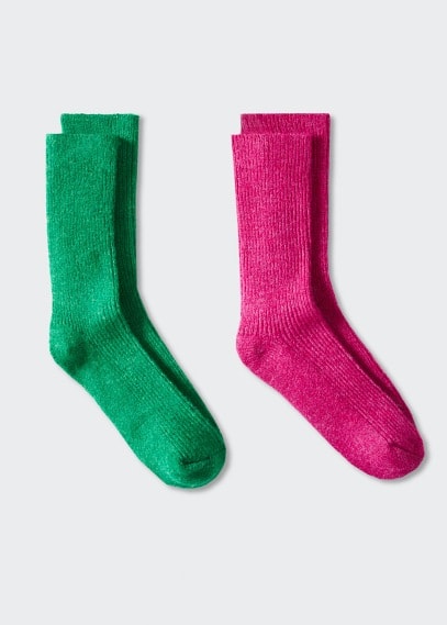 Pack 2 calzini a coste