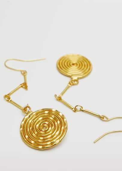 Orecchini ciondoli circolari