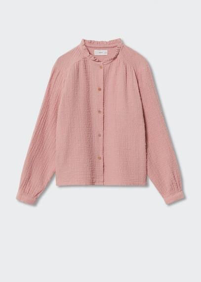 Blusa cotone plumeti