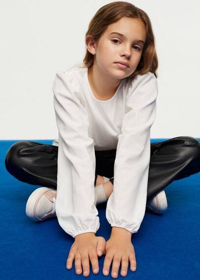 Maglietta maniche a palloncino