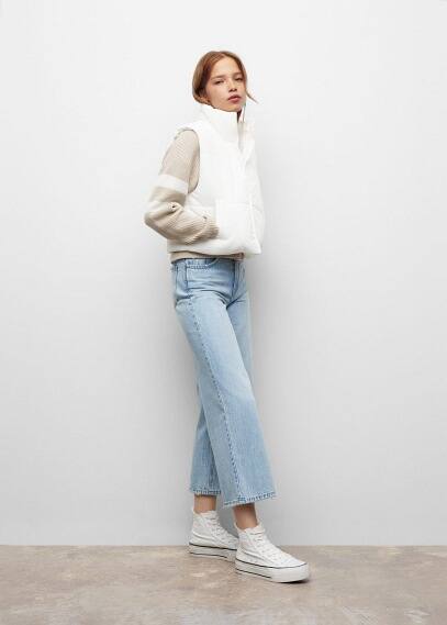 Gilet trapuntato texture