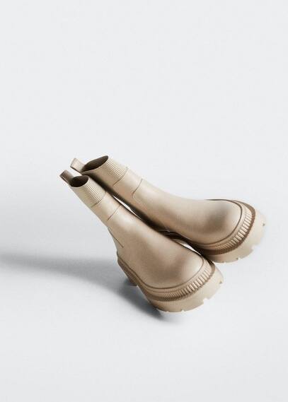 Stivaletti combinati suola track