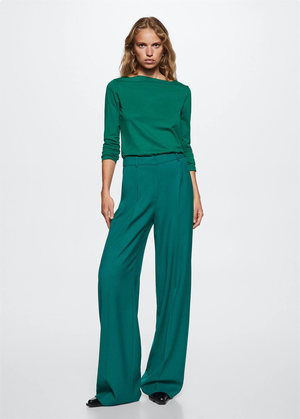 Damen T-Shirt Mit Pailletten & V-Ausschnitt - Baumwollmix In Übergrößen