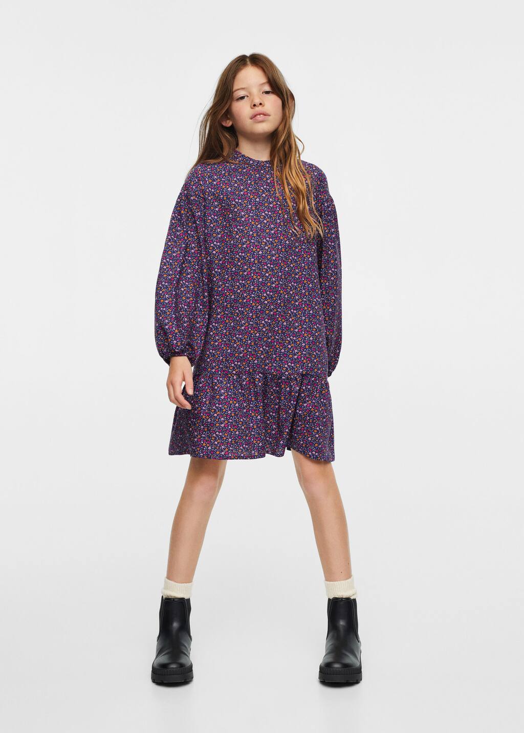 Mango Floral print dress 37064052 85