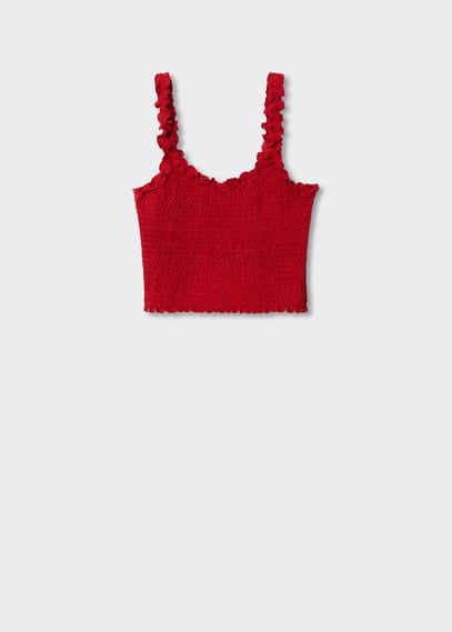 Top nido d’ape cotone