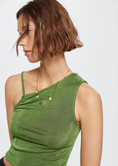 Collana perline conchiglia