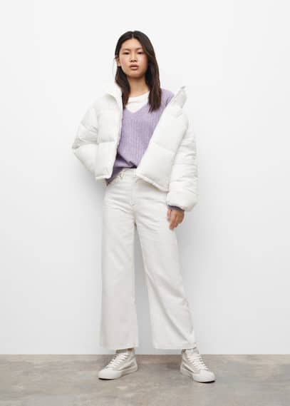 Anorak corto trapuntato